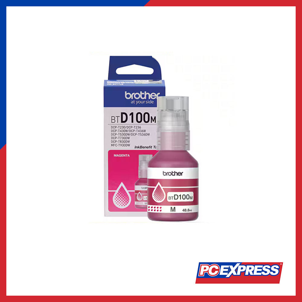 BROTHER BTD100M Ink Bottle (Magenta) – PC Express