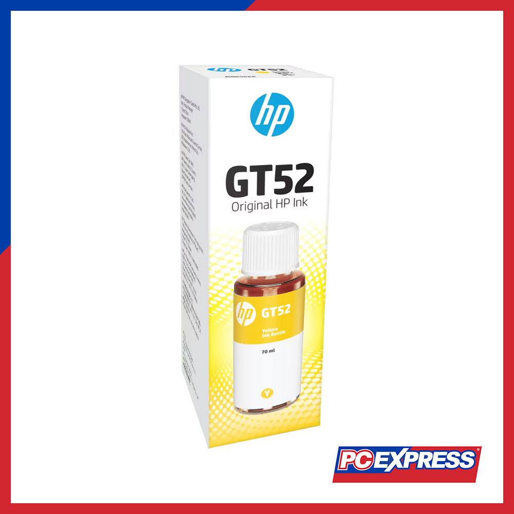 HP GT52 70-ml Yellow Original Ink Bottle - PC Express