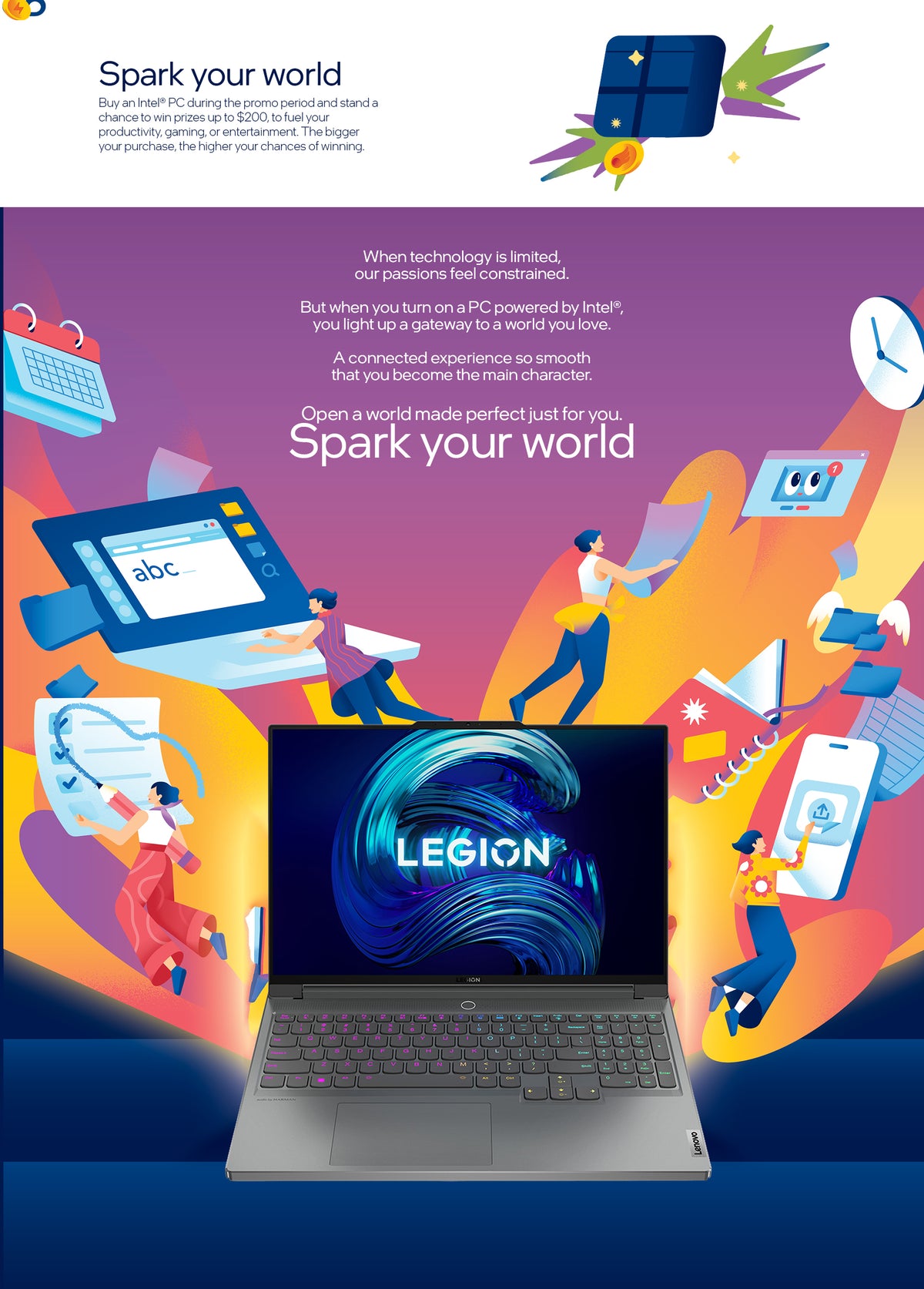 Intel Spark Intel Spark your world – PC Express