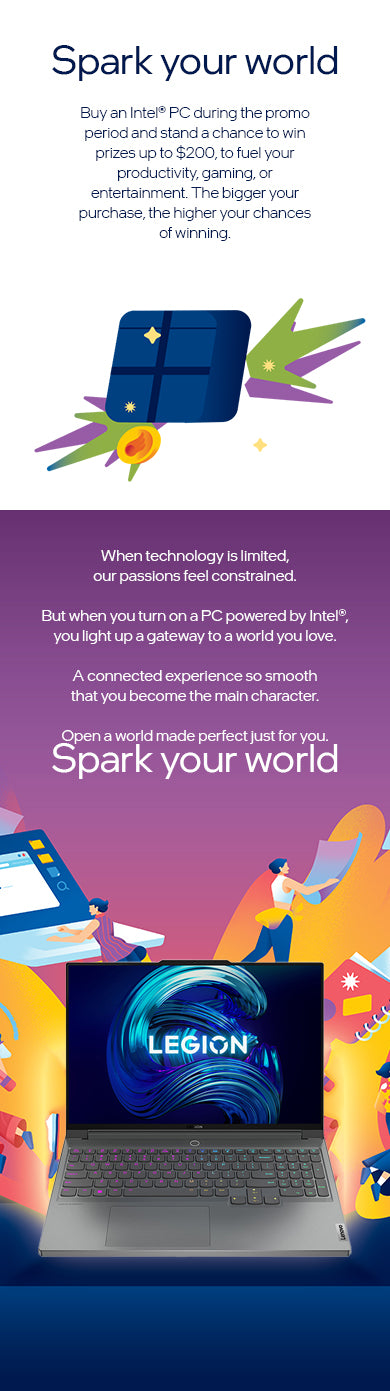 Intel Spark Intel Spark your world – PC Express
