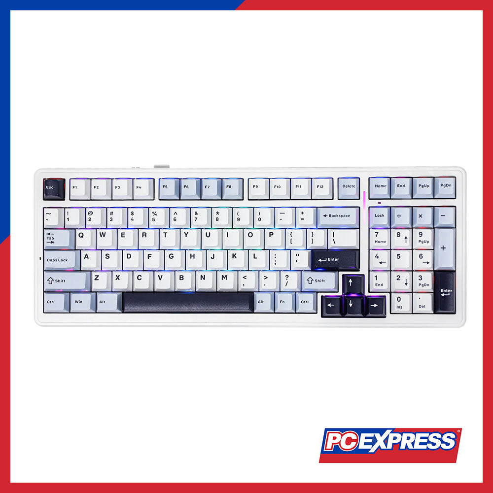 AULA F99 RGB Gaming Mechanical Keyboard - Blue/Purple – PC Express