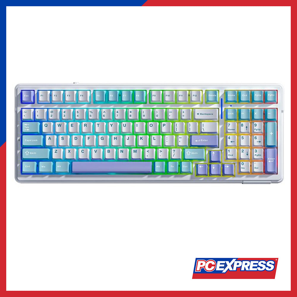 AULA F99 RGB Gaming Mechanical Keyboard - Blue/Purple – PC Express