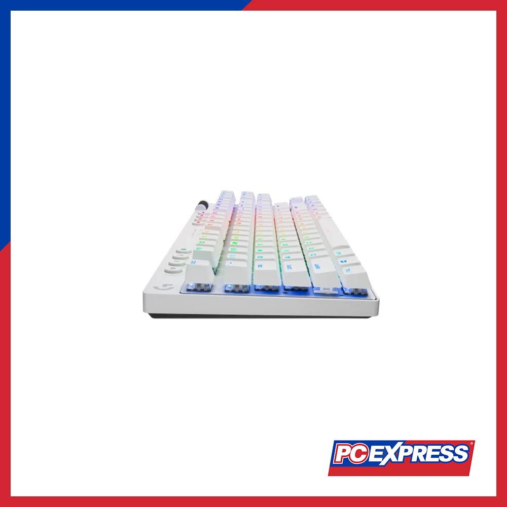 Logitech G PRO X TKL Wireless Gaming Keyboard (White) - PC Express