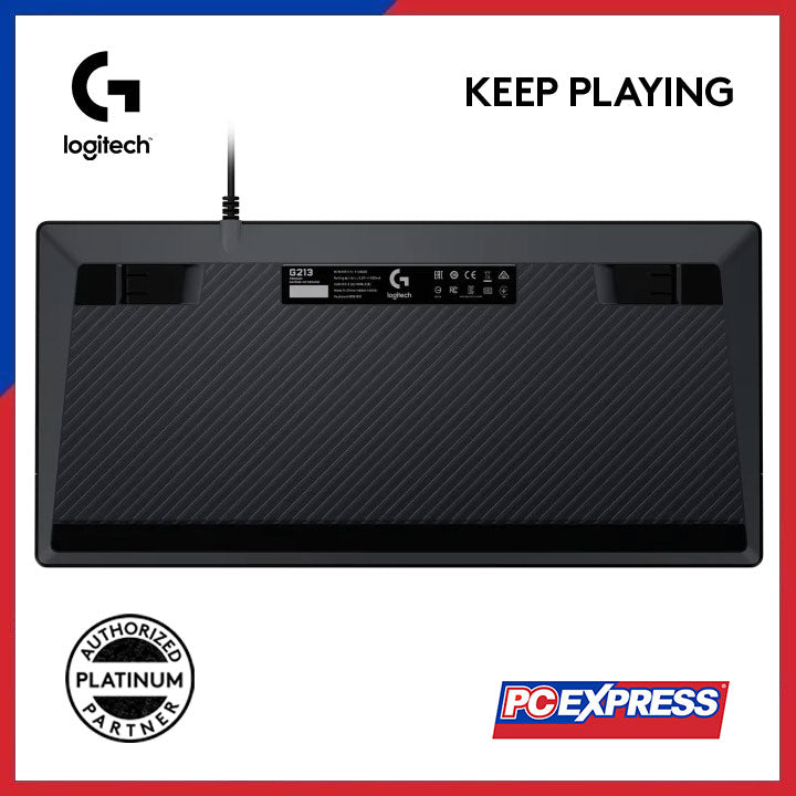 LOGITECH G213 Prodigy RGB Gaming Keyboard - PC Express