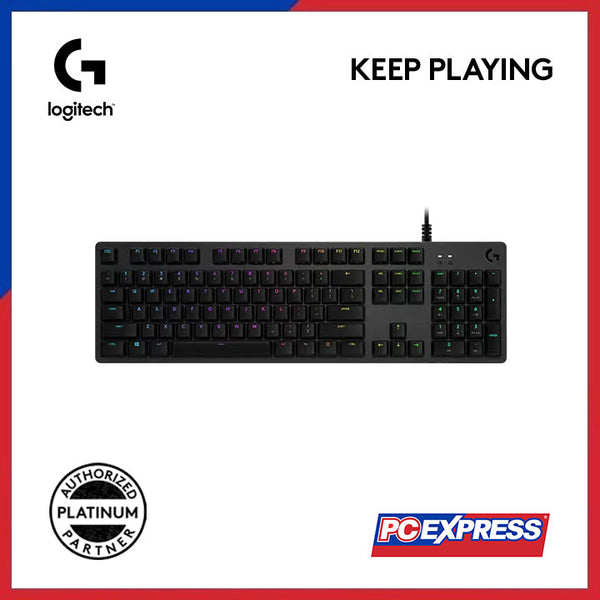 LOGITECH G512 Carbon RGB Mechanical GX Blue Switch (CLICKY) Gaming Keyboard - PC Express