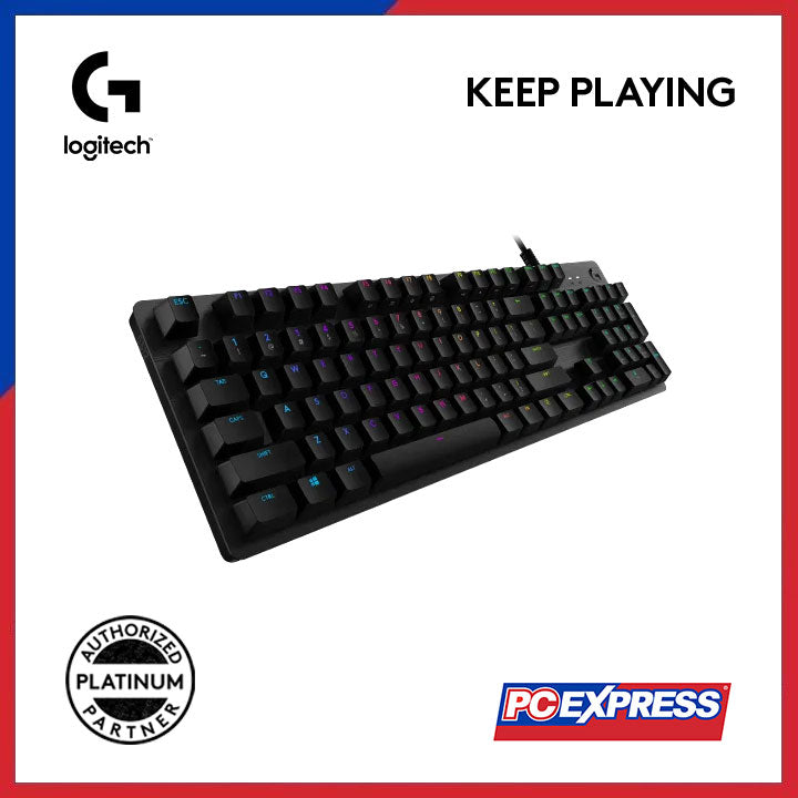 LOGITECH G512 Carbon RGB Mechanical GX Blue Switch (CLICKY) Gaming Keyboard - PC Express