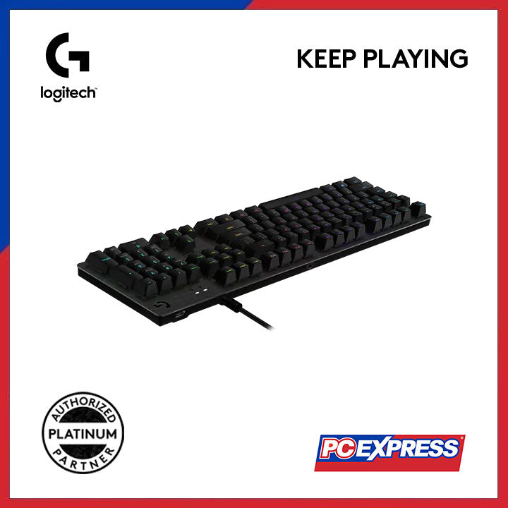 LOGITECH G512 Carbon RGB Mechanical GX Blue Switch (CLICKY) Gaming Keyboard - PC Express