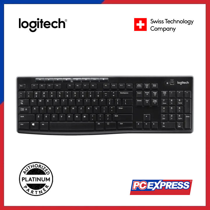 LOGITECH K270 Full-size Wireless Keyboard – PC Express