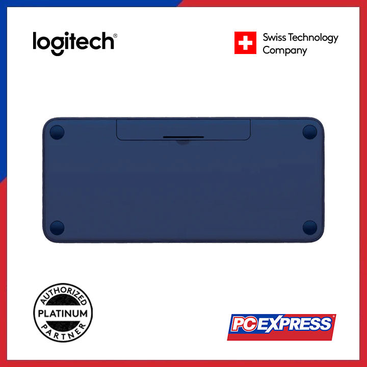 LOGITECH K380 Multi-Device Bluetooth Keyboard (Blue) - PC Express