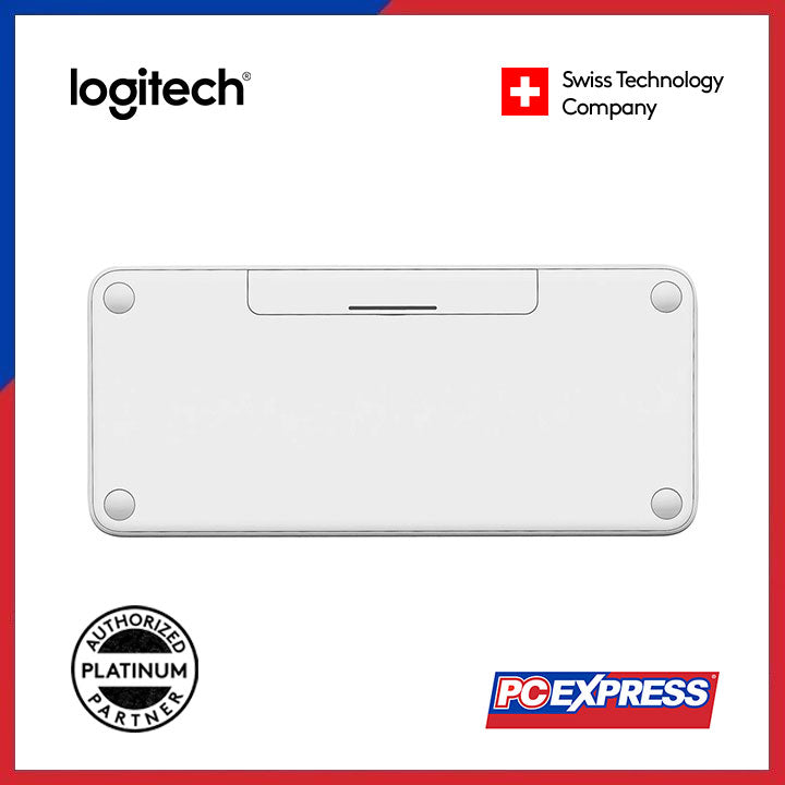 LOGITECH K380 Multi-Device Bluetooth Keyboard (White) - PC Express