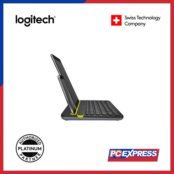 LOGITECH K480 Multi-Device Bluetooth Wireless Keyboard (Black) - PC Express