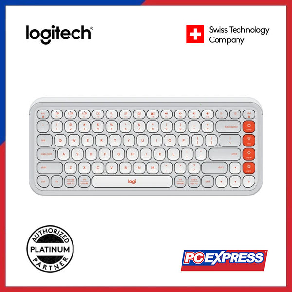 LOGITECH POP Icon Keys Wireless Keyboard (Off White)