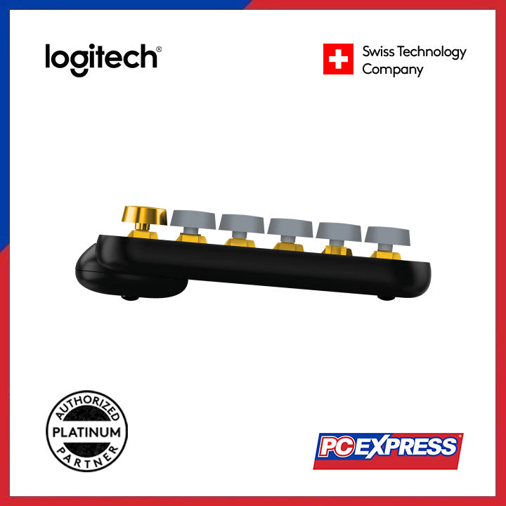 LOGITECH POP Keys Wireless Mechanical Keyboard (Blast) - PC Express