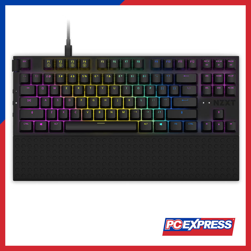 NZXT Function Tenkeyless (KB-1TKUS-BR) Mechanical Keyboard (Black) - PC Express