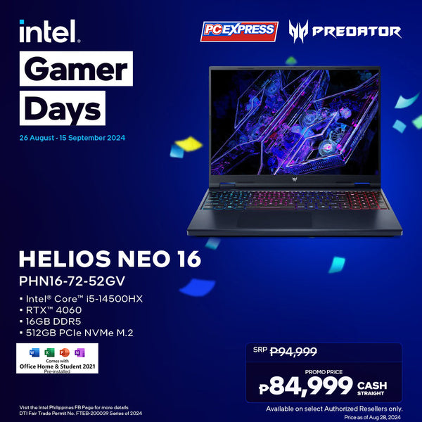 ACER Predator Helios Neo PHN16-72-52GV GeForce RTX™ 4060 Intel® Core™ i5 Laptop (Abyssal Black)