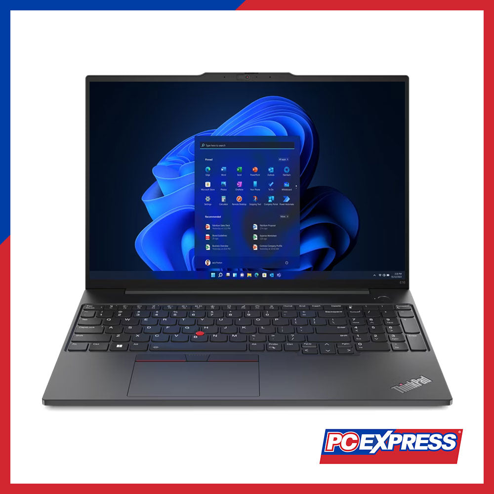 LENOVO ThinkPad E16 Gen 1 (21JNS00J00) Intel® Core™ i5 Laptop (Graphite Black) - PC Express