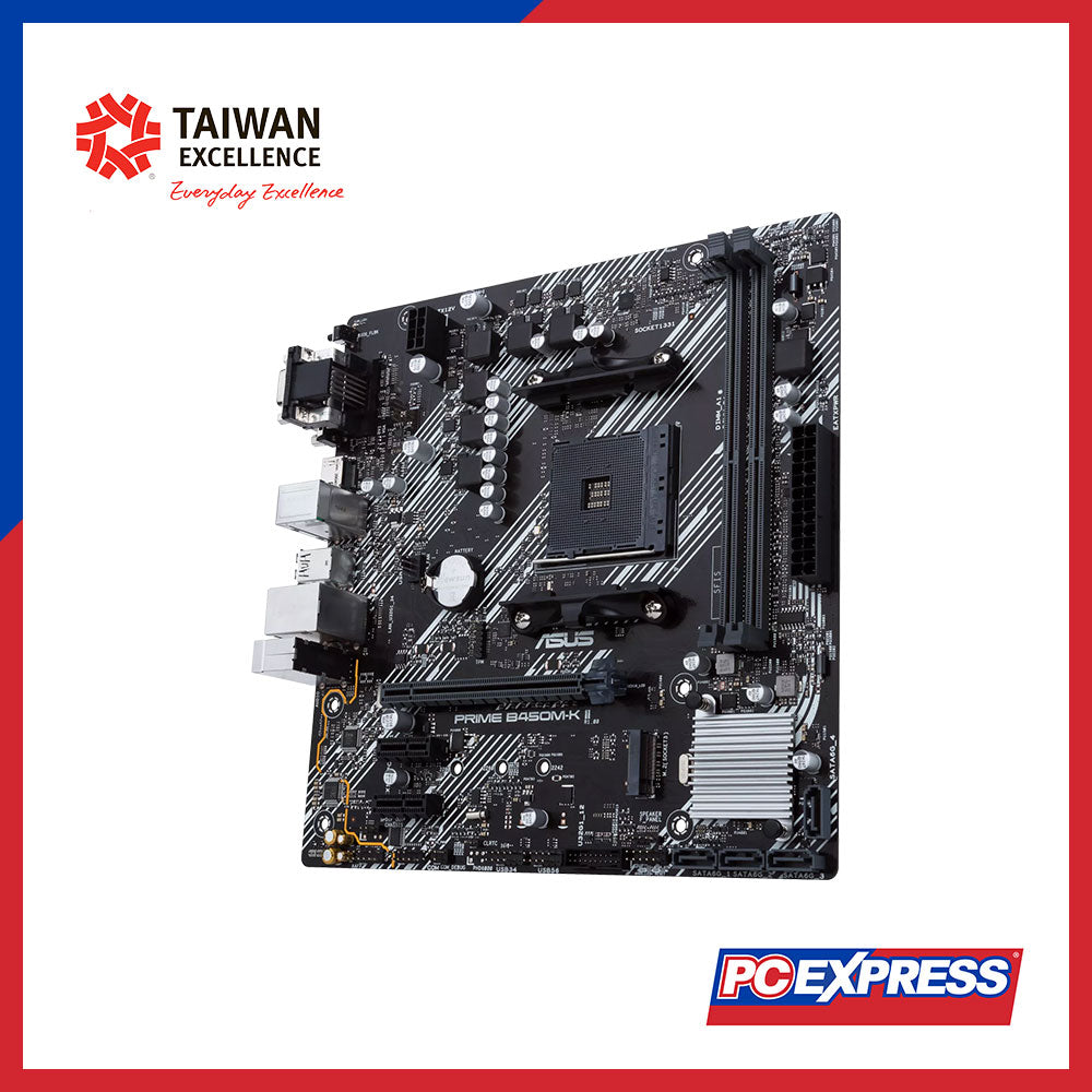 ASUS PRIME B450M-K II/CSM mATX Motherboard – PC Express