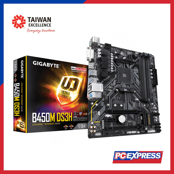 GIGABYTE B450M DS3H Motherboard - PC Express