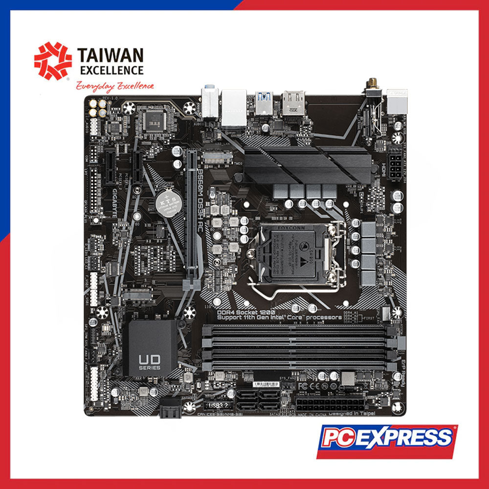 GIGABYTE B560M-DS3H-AC Micro-ATX Motherboard - PC Express