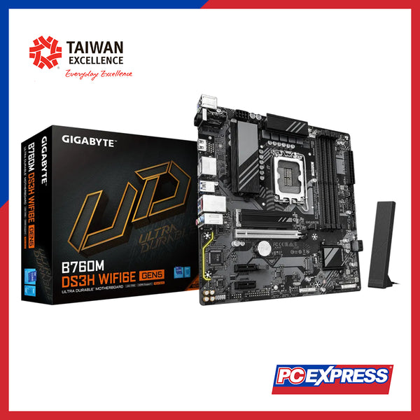 GIGABYTE B760M-DS3H-WIFI6E Gen5 micro-ATX Motherboard