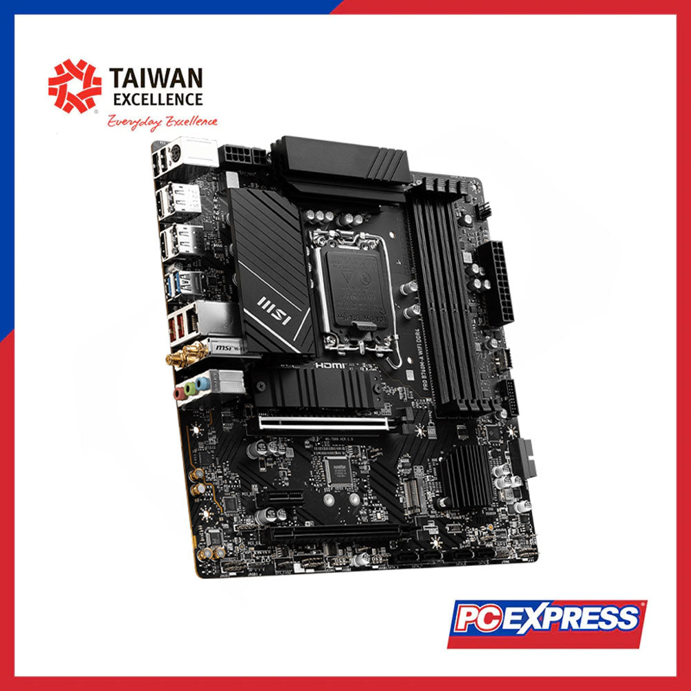 MSI PRO B760M-A WIFI DDR4 ATX Motherboard - PC Express