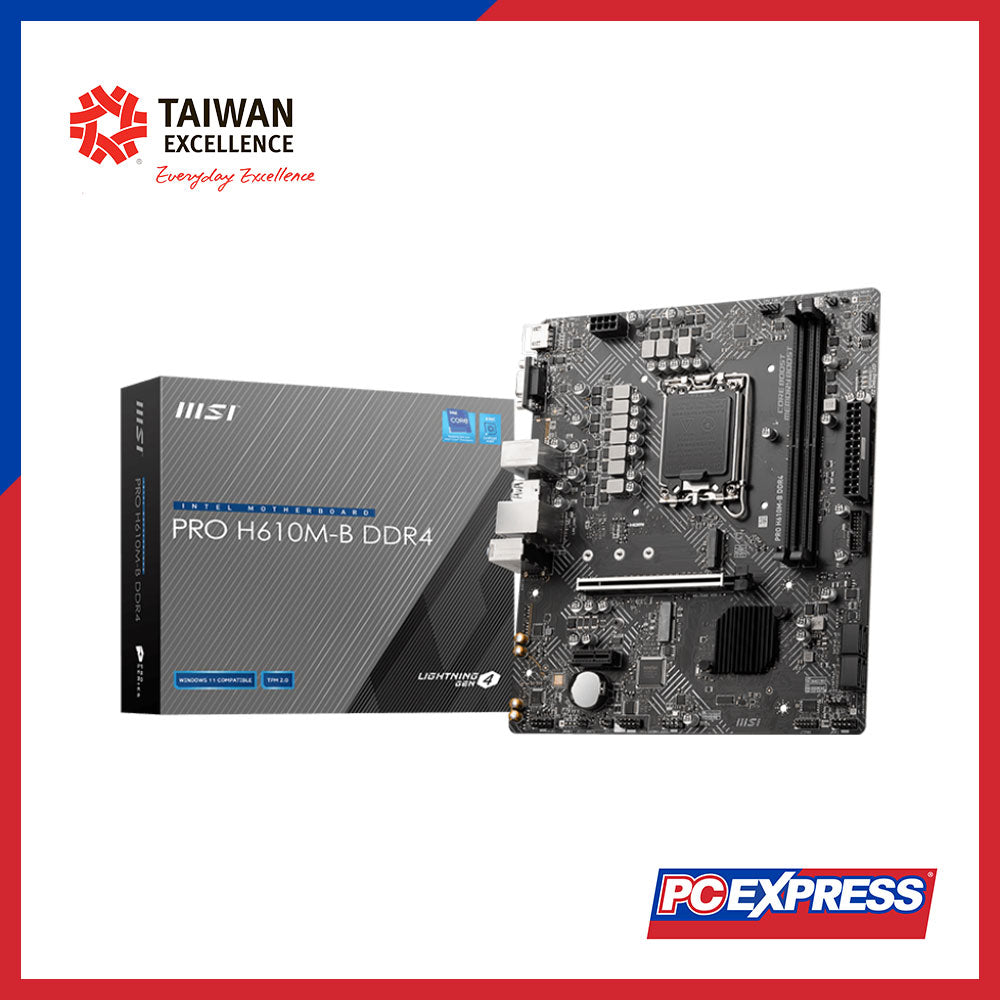 MSI PRO H610M-B Motherboard - PC Express