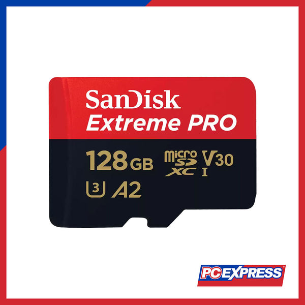 SANDISK 128GB (SDSQXCD-128G-GN6MA) Extreme PRO microSDXC™ UHS-I CARD