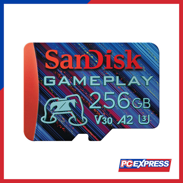 SANDISK 256GB GamePlay microSD™ Card for Mobile and Handheld Console Gaming