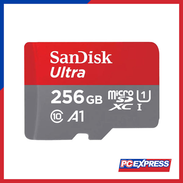 SANDISK Micro SD 256GB Class 10 Ultra A1 Flash Memory Without Adapter