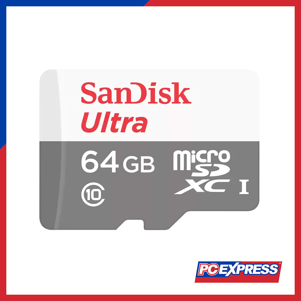 SANDISK ULTRA® 64GB microSDXC UHS-I CARD - PC Express