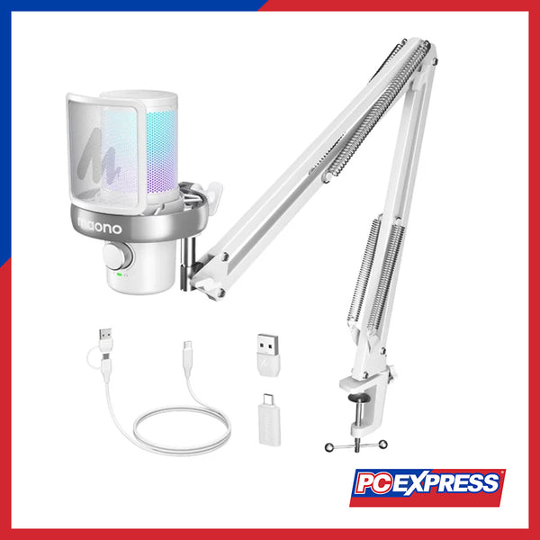 MAONO DM40 S PRO Wireless Condenser Microphone - White