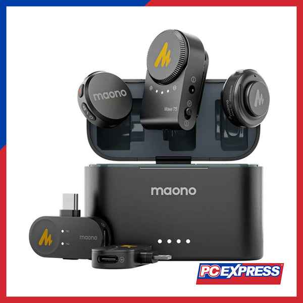 MAONO WM650 A3 Wireless Microphone Combo - Black