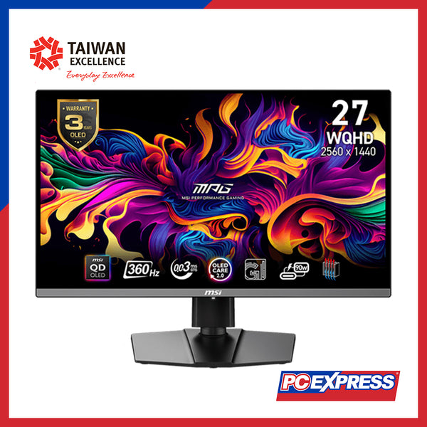 MSI 26.5" MPG 271QRX QD-OLED Gaming Monitor