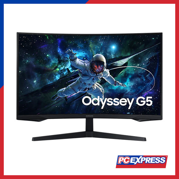 SAMSUNG 32" (LS32CG552EEXXP) Odyssey G5 G55C QHD 165Hz Curved Gaming Monitor