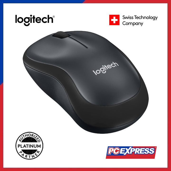 LOGITECH M221 Silent Wireless Mouse (Charcoal) - PC Express