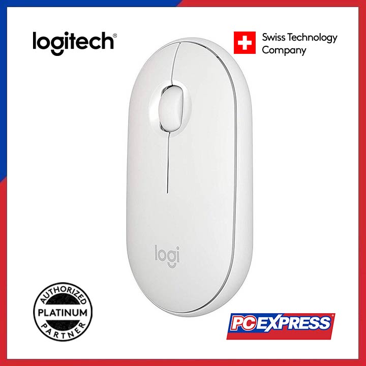 LOGITECH M350 Pebble Wireless Mouse (Off White) - PC Express