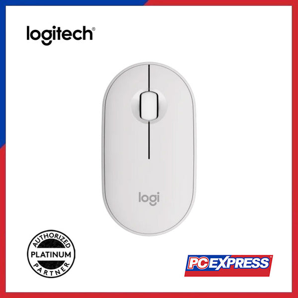 LOGITECH M350S Pebble 2 Wireless Mouse (Off White)