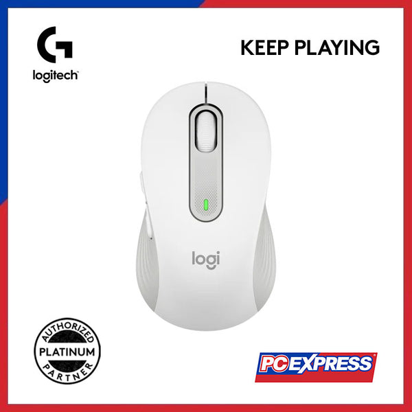 LOGITECH M650 Signature Wireless Mouse (White)