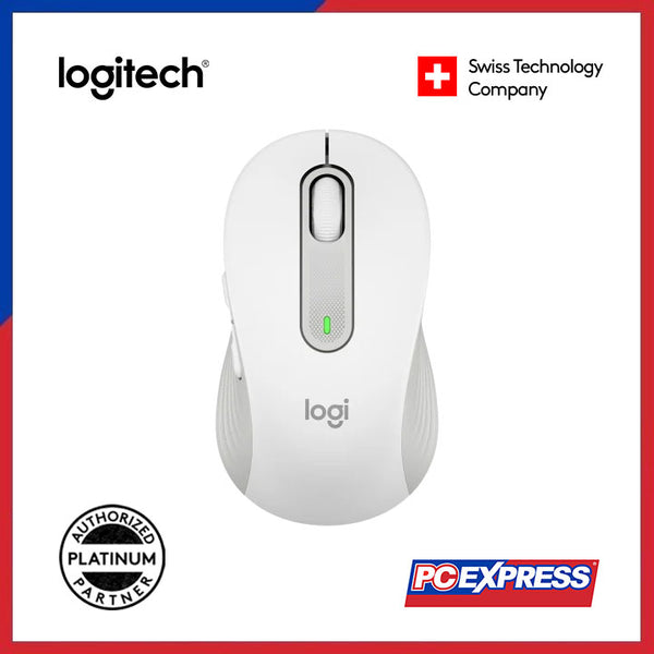 LOGITECH M650 Signature Wireless Mouse (White)