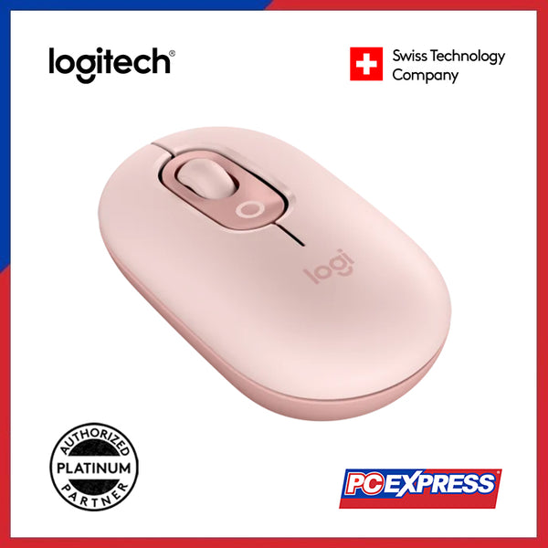 LOGITECH POP Wireless Mouse (910-007402) - Emoji Rose