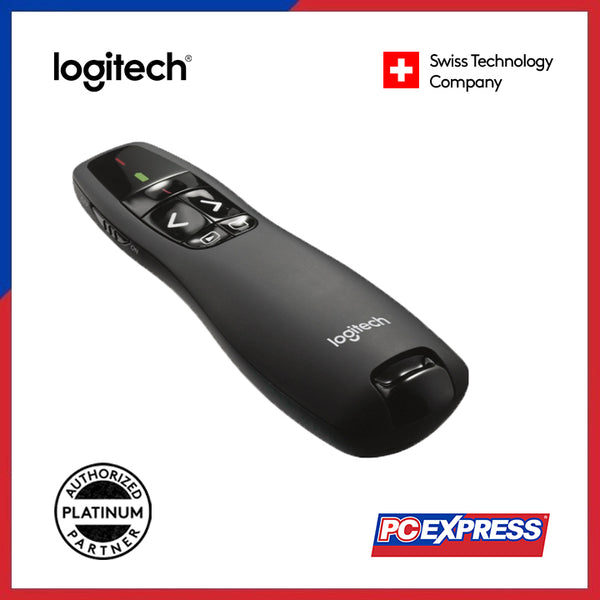 LOGITECH R400 Wireless Presenter Soft Range Mouse (910-001361) - Black