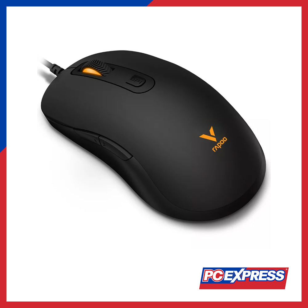 RAPOO V16RGB USB Cable Wired Gaming Optical Mouse - Black – PC Express