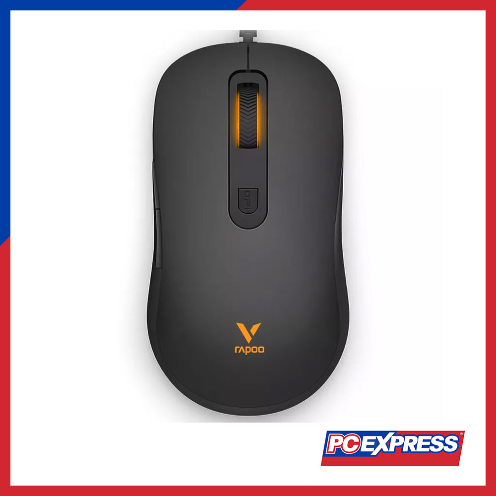 RAPOO V16RGB USB Cable Wired Gaming Optical Mouse - Black – PC Express
