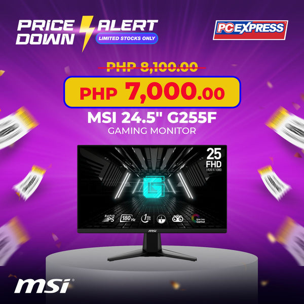 MSI 24.5" G255F IPS Gaming Monitor
