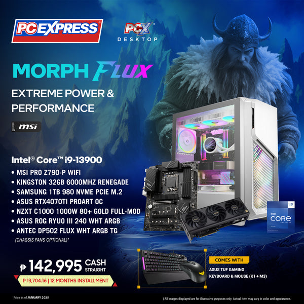 PCX GFH MORPH (FLUX) GeForce RTX™ 4070 Ti ProArt OC Intel® Core™ i9 Desktop