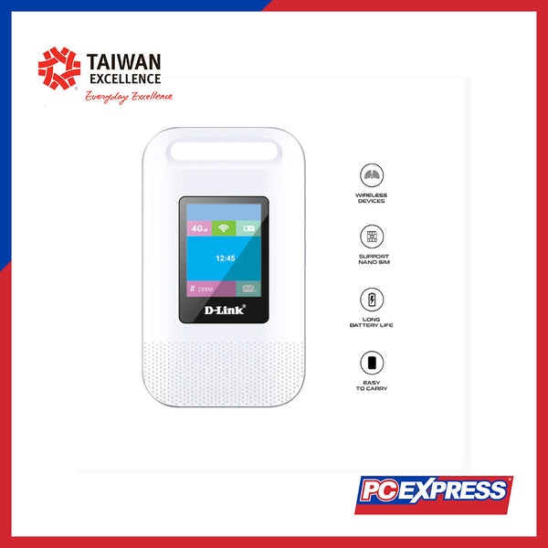 D-LINK 4G/LTE Cat 6 Pocket Wi-Fi DWR-933M