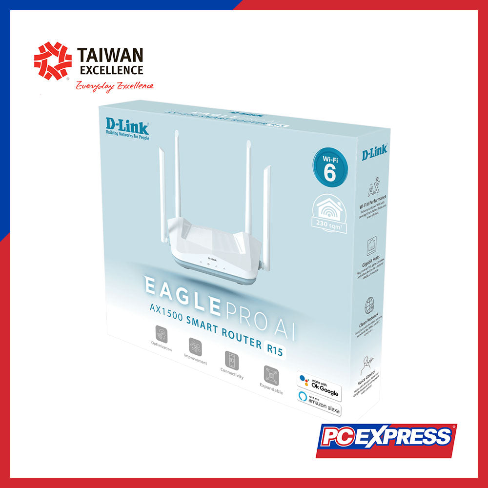 D-Link R15 AX1500 Smart Router – PC Express