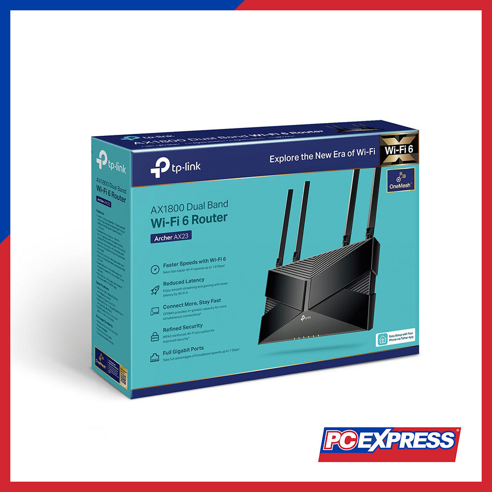 TP-LINK Archer AX23 AX1800 Dual-Band Wi-Fi 6 Router – PC Express