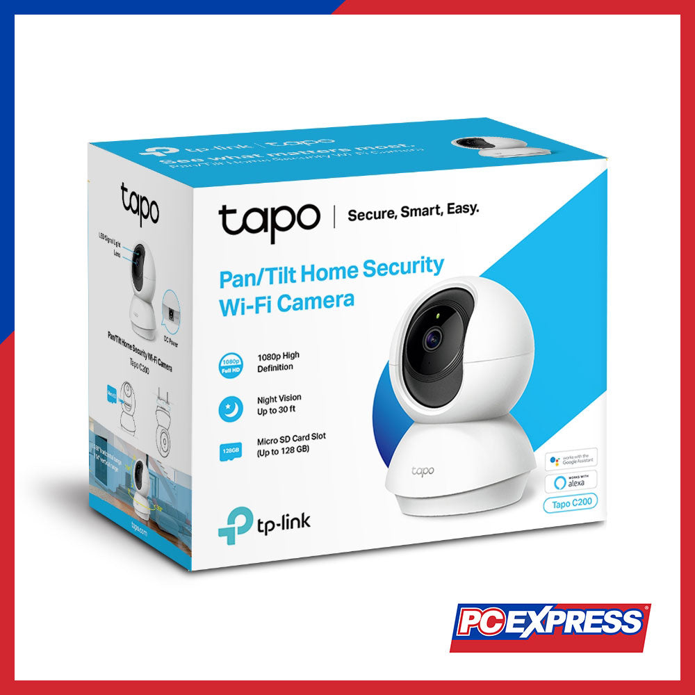 TP-LINK Tapo C200 Pan/Tilt Home Security Wi-Fi Camera - PC Express