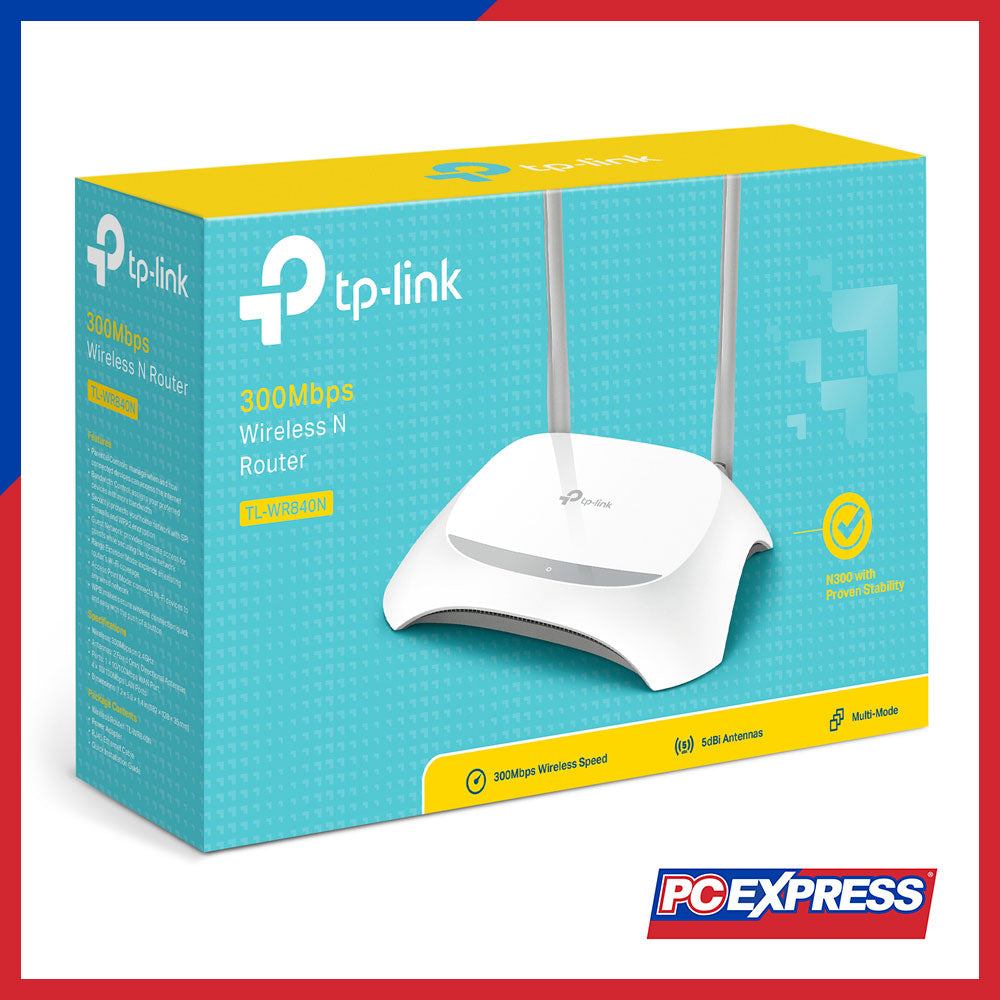 TP-LINK TL-WR840N 300Mbps Wireless N Speed Router - PC Express